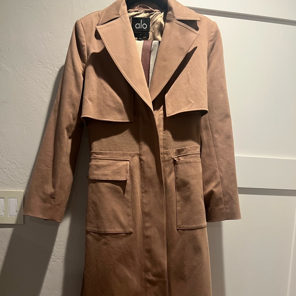 Alo Yoga Trench Coat Size: XS - Picture 2 of 4